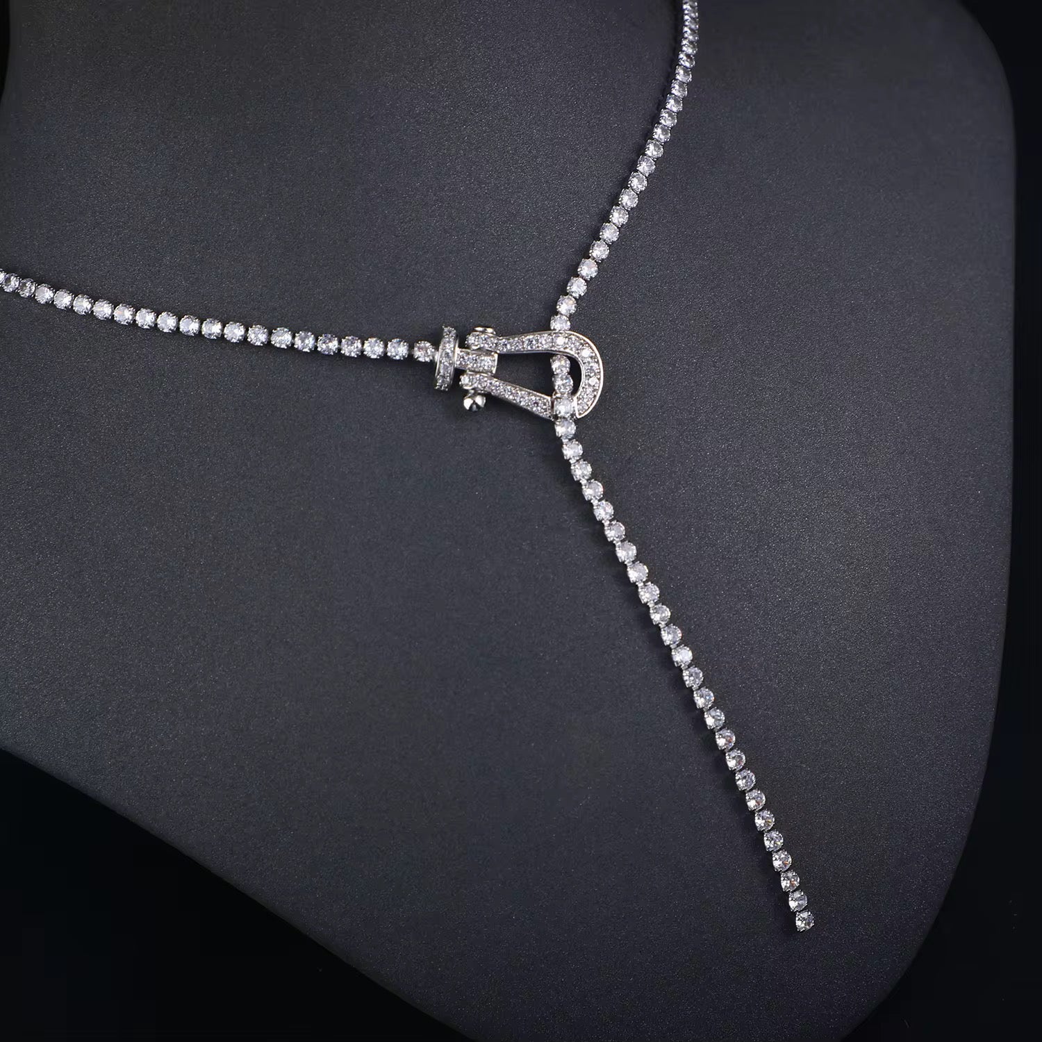 Parure de bijoux zeyna zircon scintillant