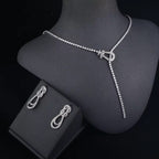 Parure de bijoux zeyna zircon scintillant