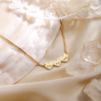 Collier cœurs personnalisés  prénom cadeau unique