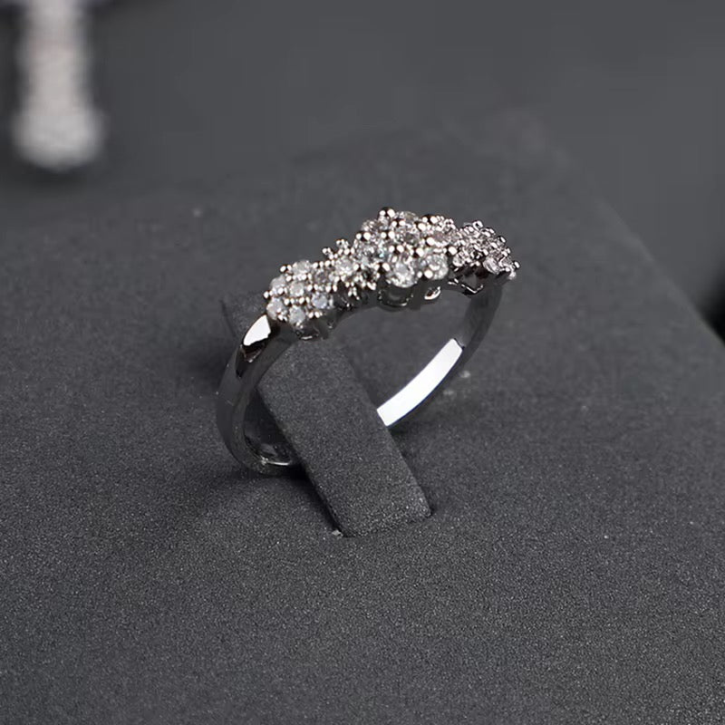 Parure princesse seyana plaqué platine